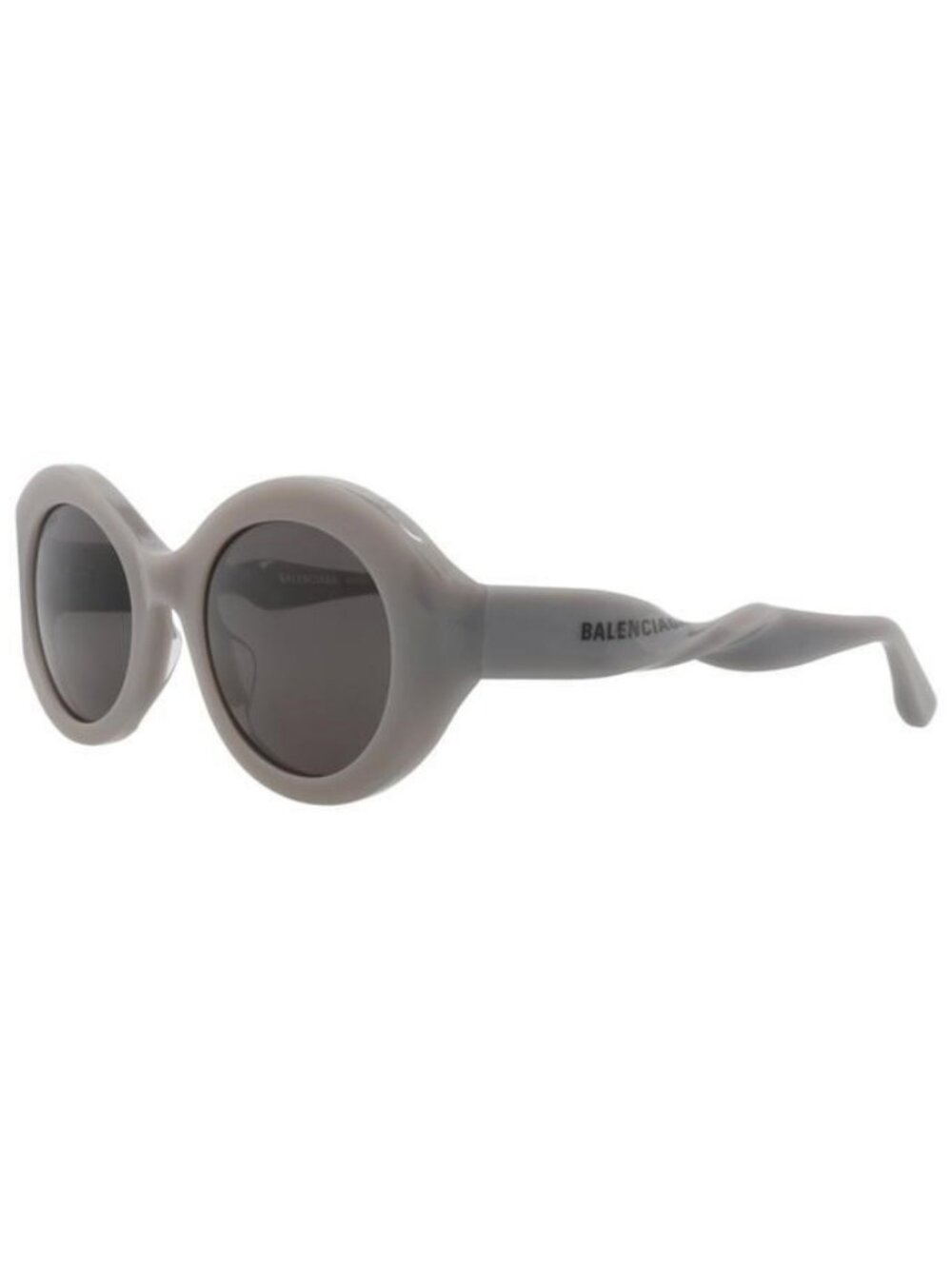 New Balenciaga Womens Round/Oval Grey Grey Grey Fashion Designer Sunglasses